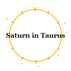 Saturn in Taurus